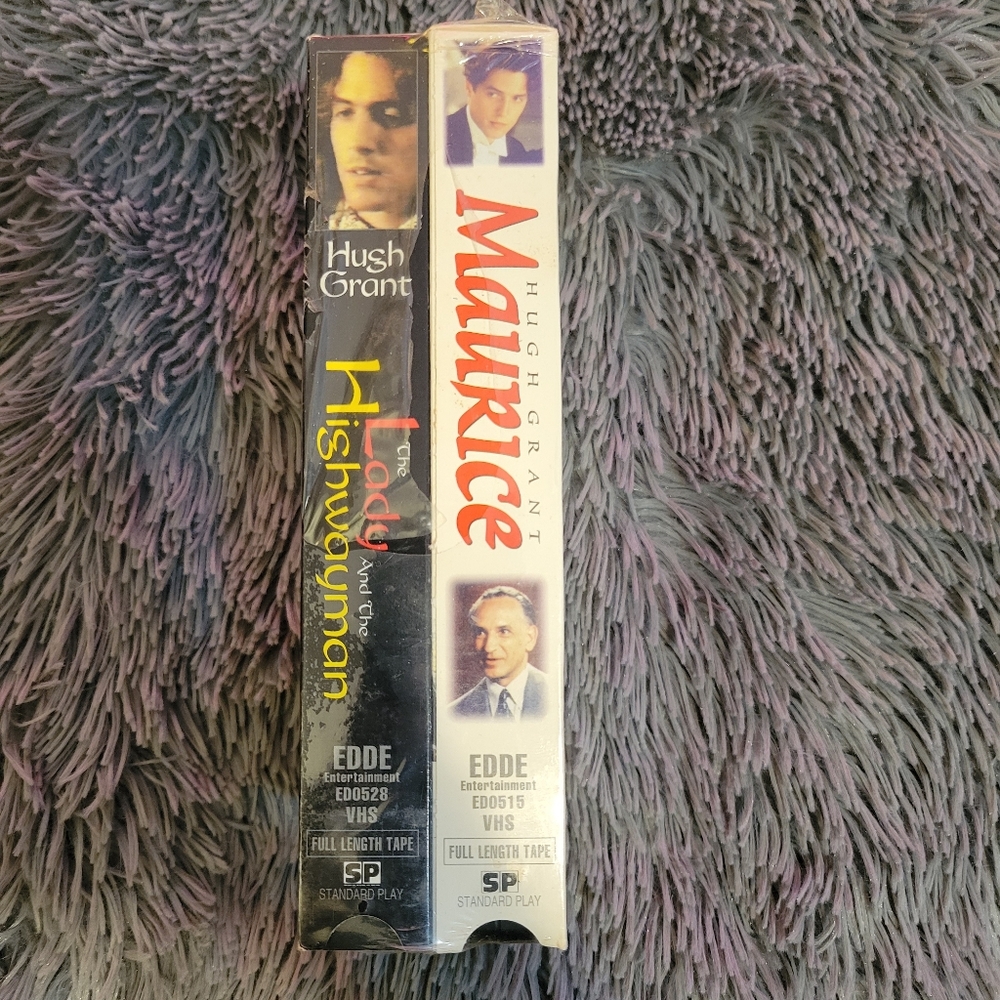 Double Pack, Maurice& The Lady & The Highwayman VHS Movies (Hugh Grant)